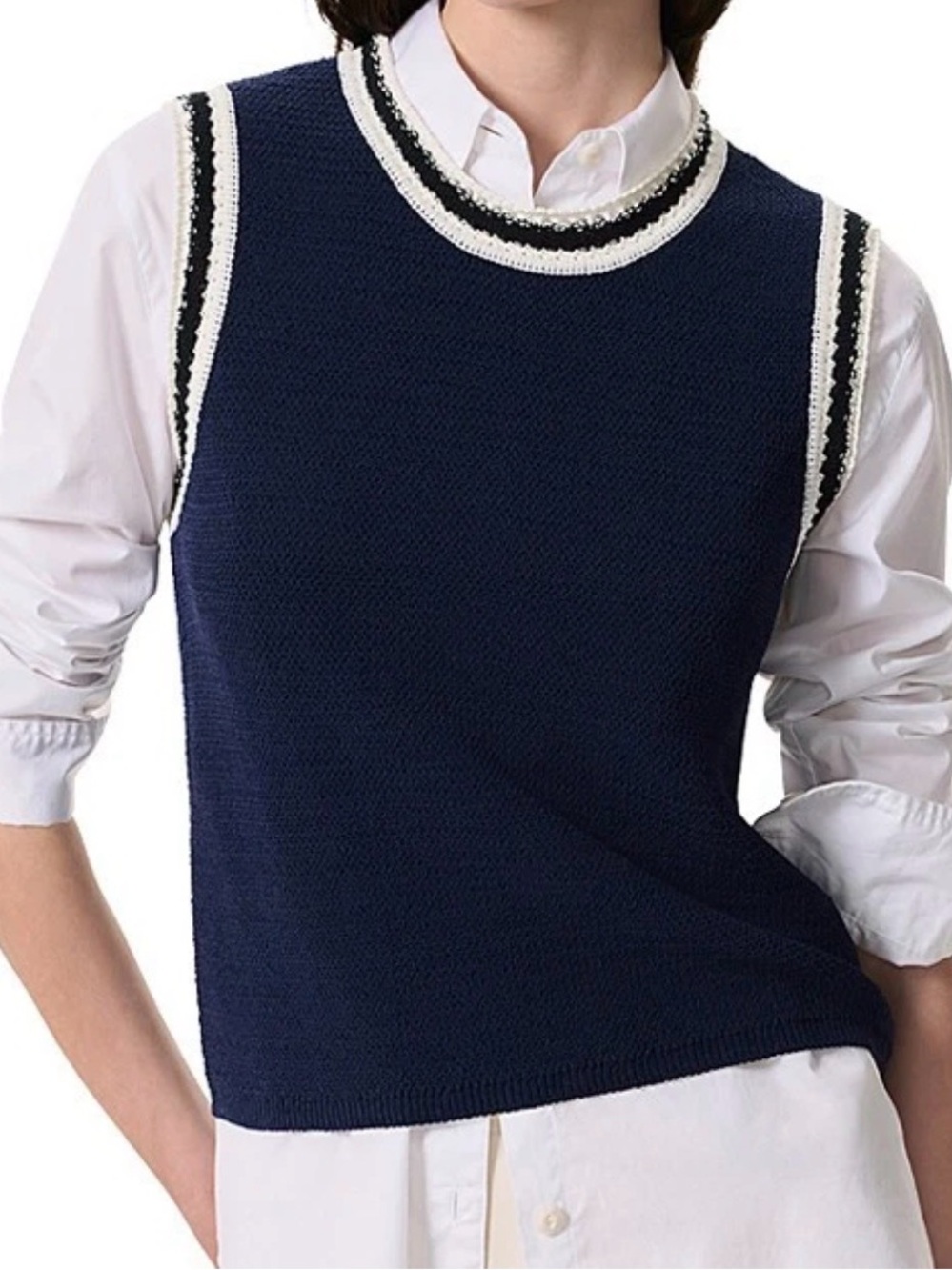 rag & bone Navy women’s Knit Sweater Sz large